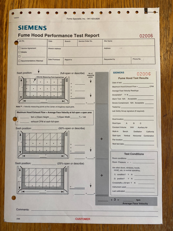 Integrated Forms/Labels
